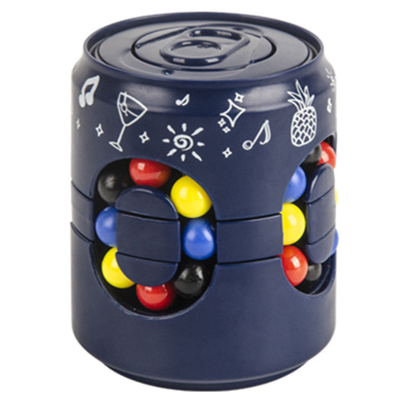 💥【Zabawka edukacyjna dla dzieci】🔥💥Obracająca się na palcach puszka w szákladí kotki, narzędzie łagodzące stres, relaksujące mózg, ćwiczące palce