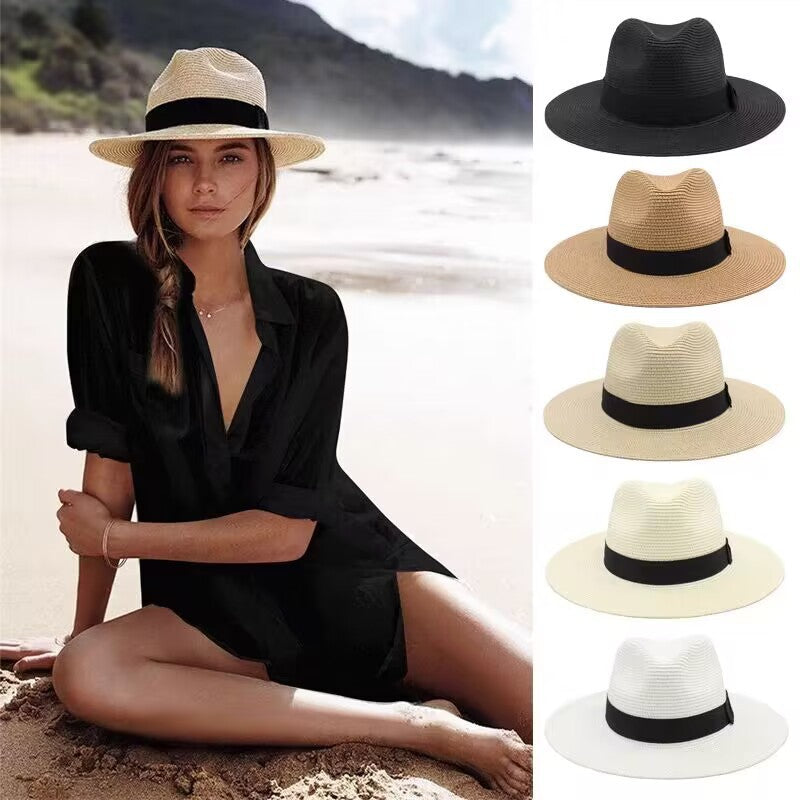 🏕️ Superventas 🏕️ 🌿 Sombrero Panamá artesanal de Ecuador 【56-58 cm】
