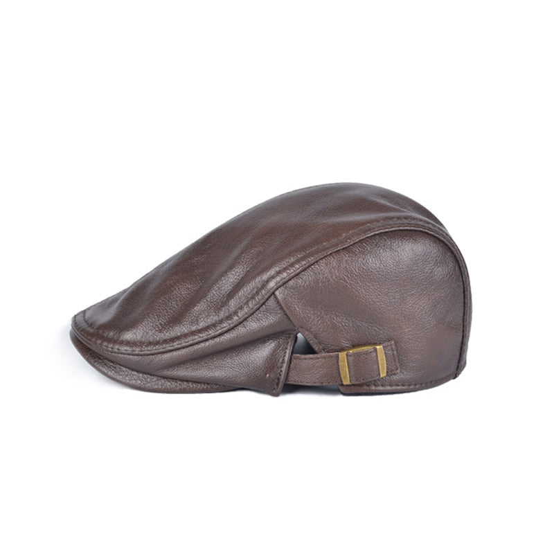 🐏 Gorro de piel de oveja de tamaño ajustable para hombre.Sencillo y discreto, moderno y versátil, adecuado para picnics, pesca salvaje, fotografía al aire libre, senderismo, montañismo.