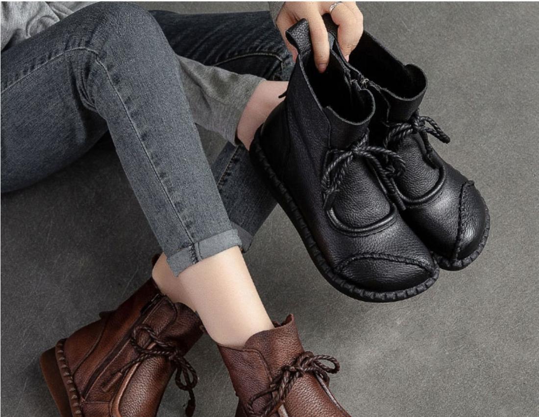 👢【35-40】 👍 nove retro mekane kožne Martin čizme za ranu jesen 2025., prozračne i udobne