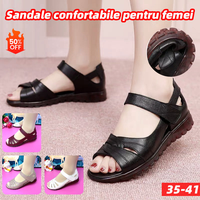 🌺【35-41】Novi model za ljeto, udobne ženske sandale od prave kože s mekim potplatom