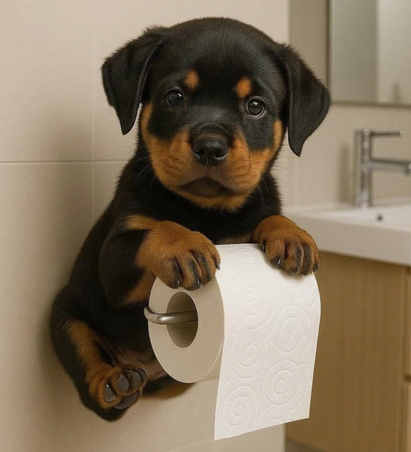 🔥Gorąca wyprzedaż w Polsce🔥🐕Uroczy uchwyt na papier toaletowy z motywem szczeniaka