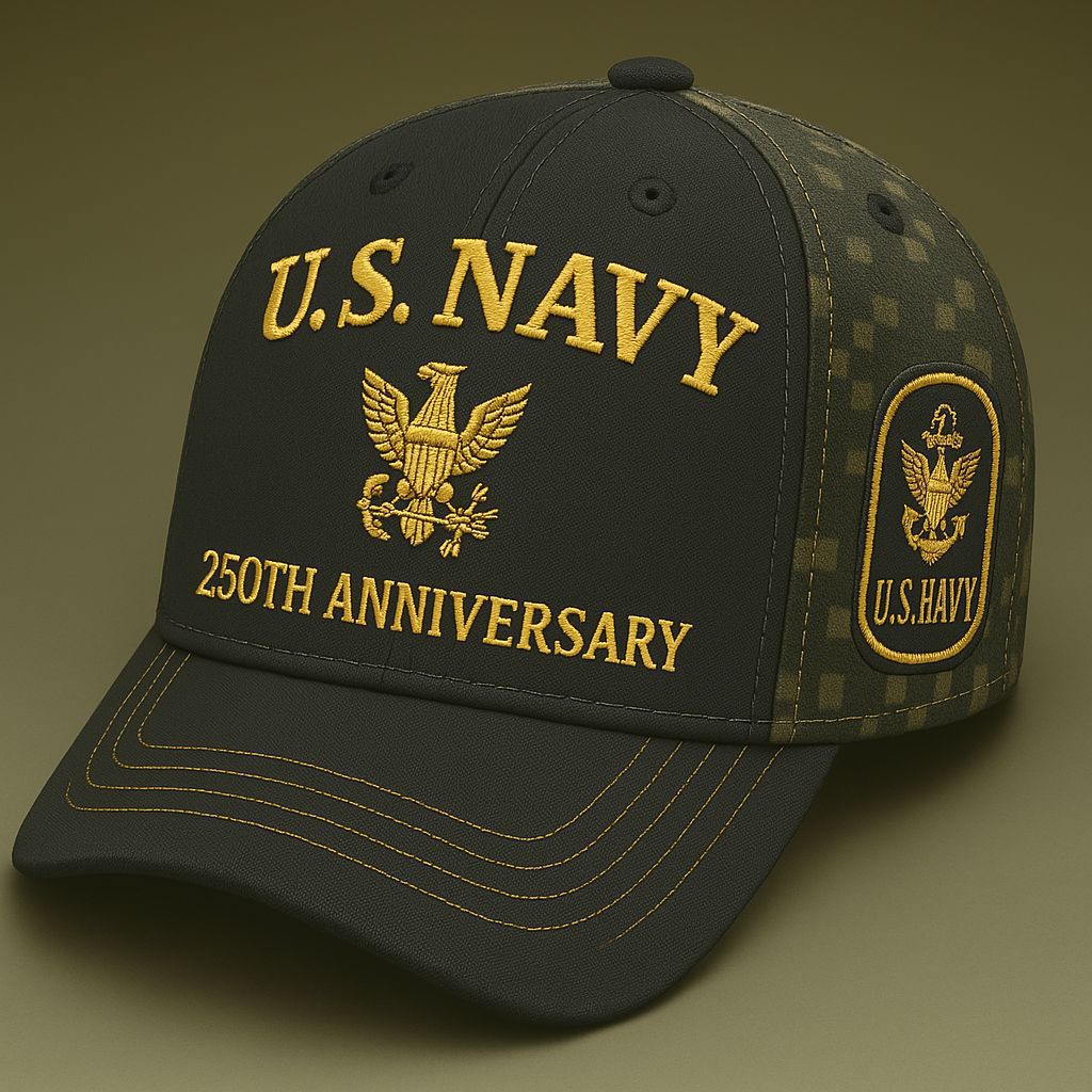 50% de descuento✨2025 nuevo sombrero de pesca bordado al aire libre para hombres y mujeres, gorra de béisbol bordada tridimensional