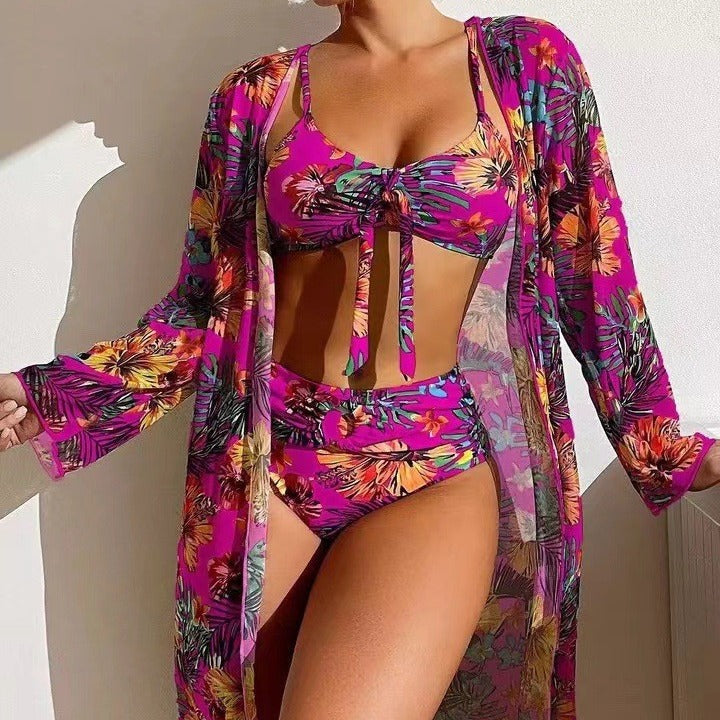 🔥☀️Najpopularniji kupaći kostim u Hrvatskoj👙【S-2XL】Modni kupaći kostim za žene 2025.【Set od 3 dijela】