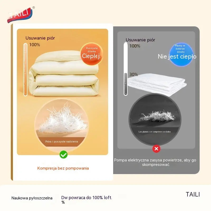 🧳【56*80cm】【Zestaw 5 elementów】💨 Duży, kompresowalny worek próżniowy: nie wymaga pompki, szczelny i idealny do oszczędzania miejsca w walizkach i w domu ✈️