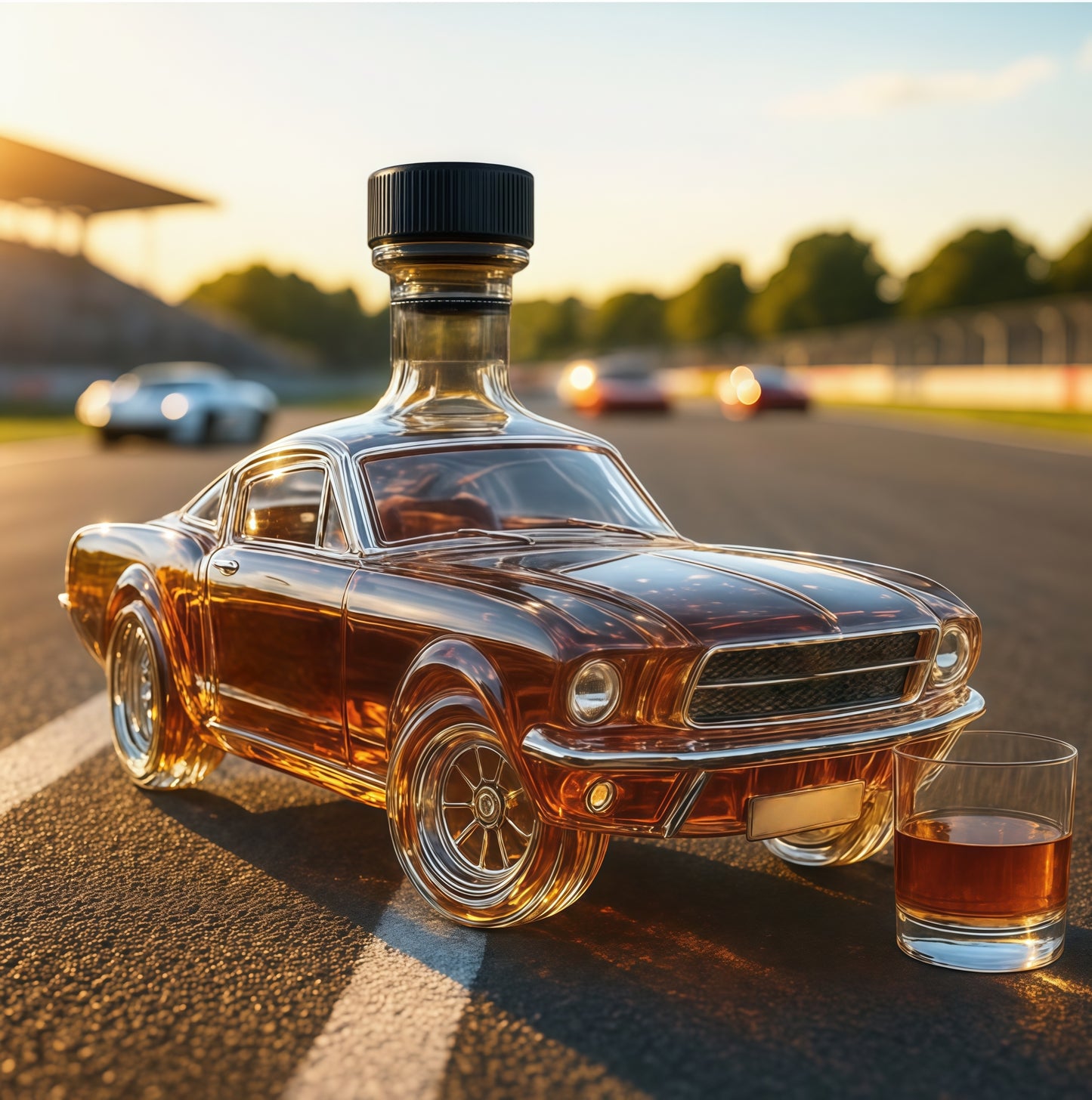 💥Гореща разпродажба💥🚗 Креативна бутилка за уиски във форма на кола – стил и колекционерска стойност
