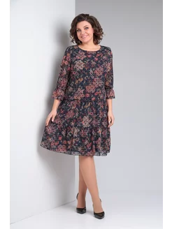 【🥇🥇Бестселър в България】👗【S-5XL】 Нова елегантна рокля с щампа за пролет и есен 2025