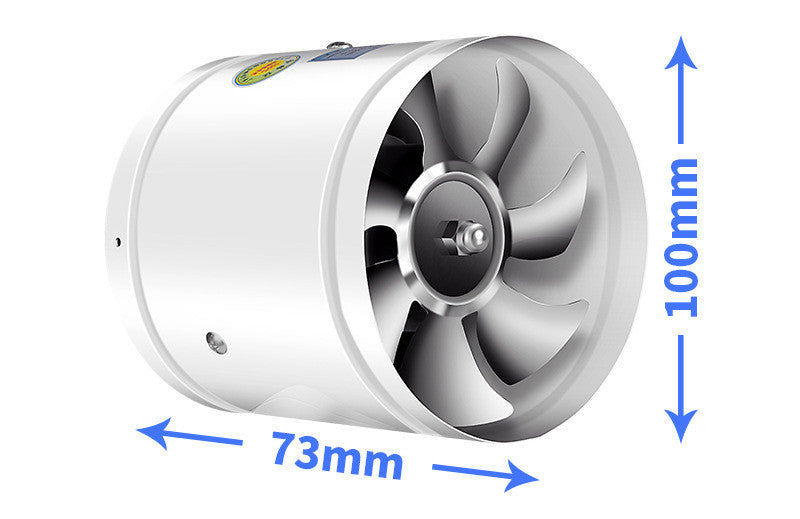 【Plaćanje pouzećem】 Snažan cilindrični ispušni ventilator, ⚡Smanjenje buke basa, ⚡Visoka kvaliteta, ⚡Ušteda energije - 4224135