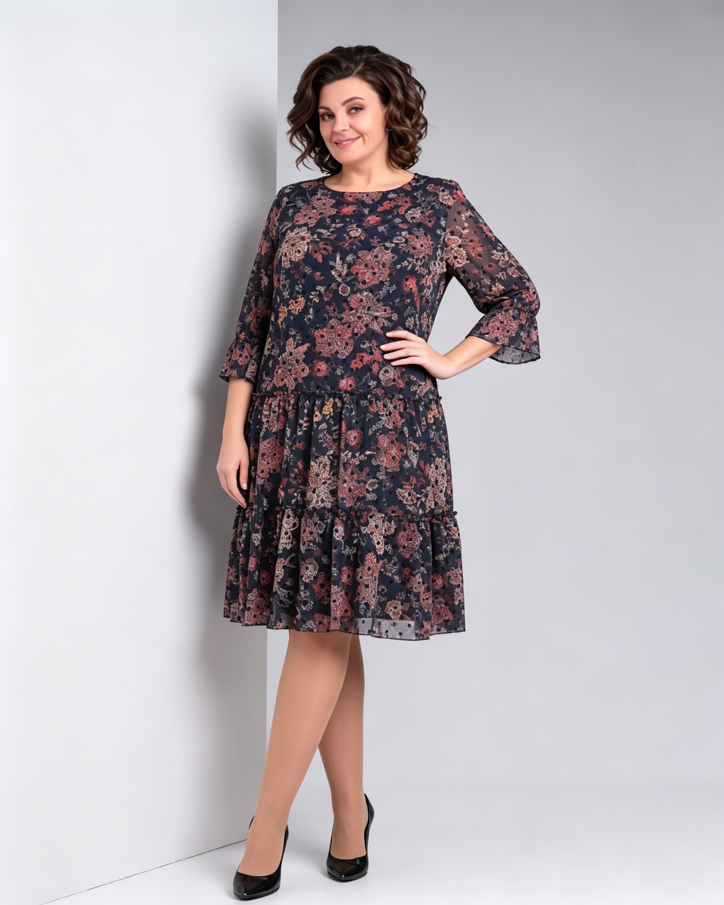【🥇Bestseller】💥【50% zniżki】👗【S-5XL】Nowa wiosenna sukienka z nadrukiem 2026