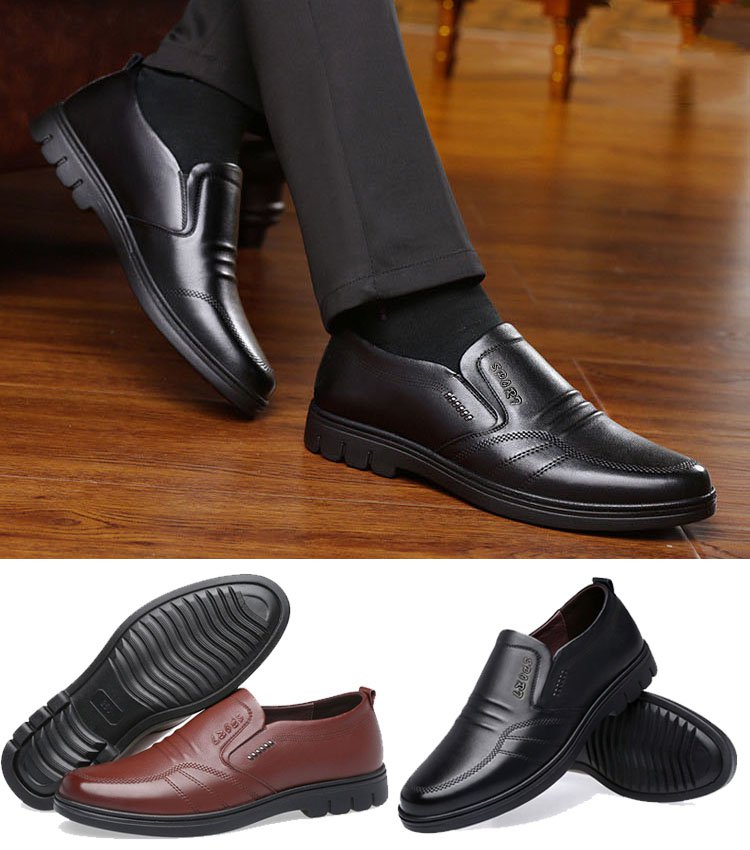 š„Oferta ograniczona czasowoš„ć39-44ćMeskie skorzane buty biznesowe-