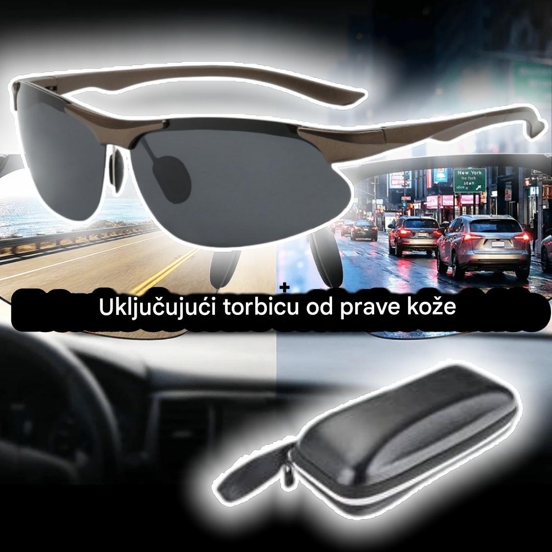 【-50% samo kratko vrijeme】🕶️ Polarizované fotochromatické brýle pro řízení ve dne i v noci 🚗