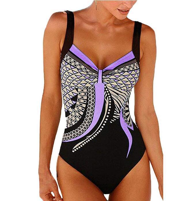 🩱🏊♀️ Bañador retro nuevo 2026, estampado vintage, estilo bikini