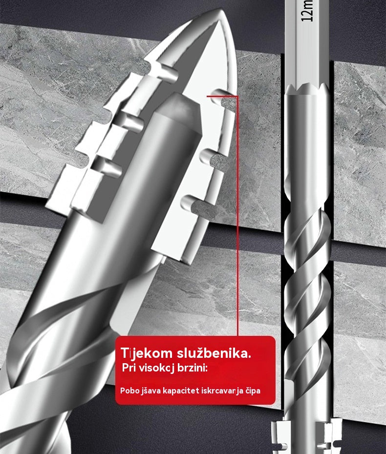 š„š§°Sedma generacija ekscentriÄnog svrdla od super tvrdog volframovog Äelika s nazubljenim rubom