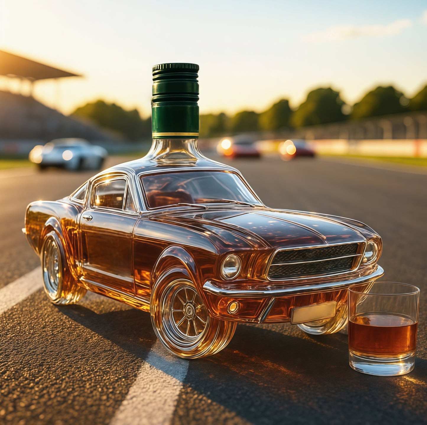 💥Гореща разпродажба💥🚗 Креативна бутилка за уиски във форма на кола – стил и колекционерска стойност