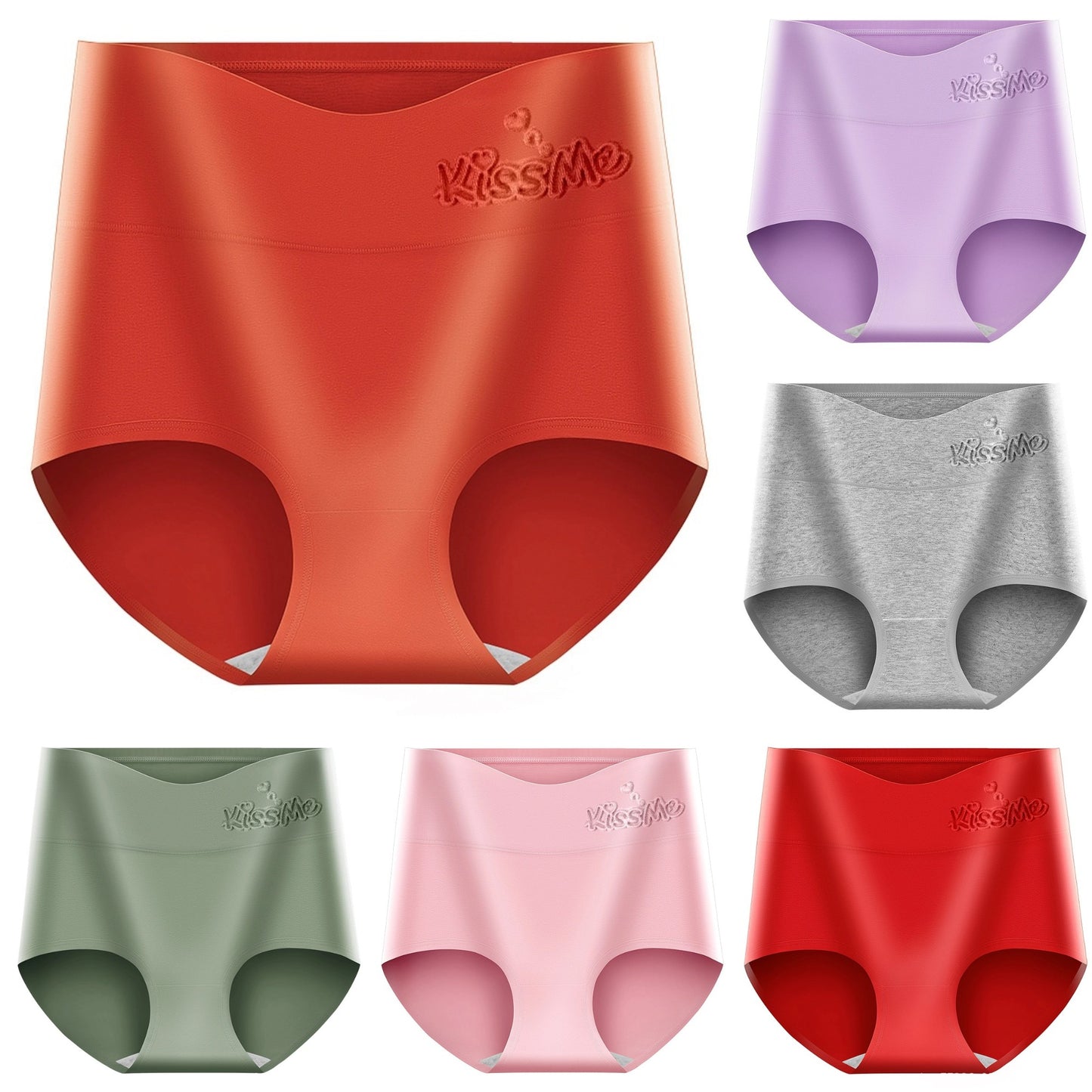 💖Zadnji dan 50% popusta - 【Paket od 6 komada】Podizači stražnjice visokog struka izrađeni od visokokvalitetnog pamuka✨️ (45-105 kg)