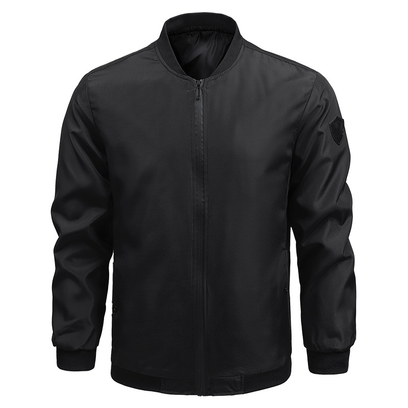 【🔥Zvjezdani proizvod 🔥】【S–6XL】🚀🧥Muška jednobojna ležerna bomber jakna, dostupna u velikim veličinama