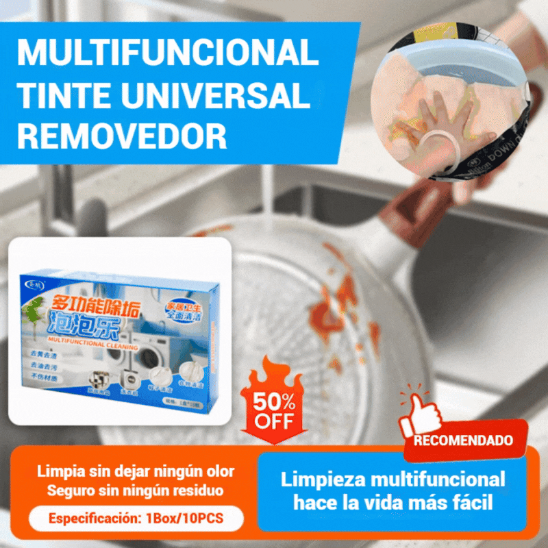 Artículos para el hogar: 🌌Compra 3 y llévate 3 gratis💕【S-5XL】Quitamanchas multiusos de moda 2025