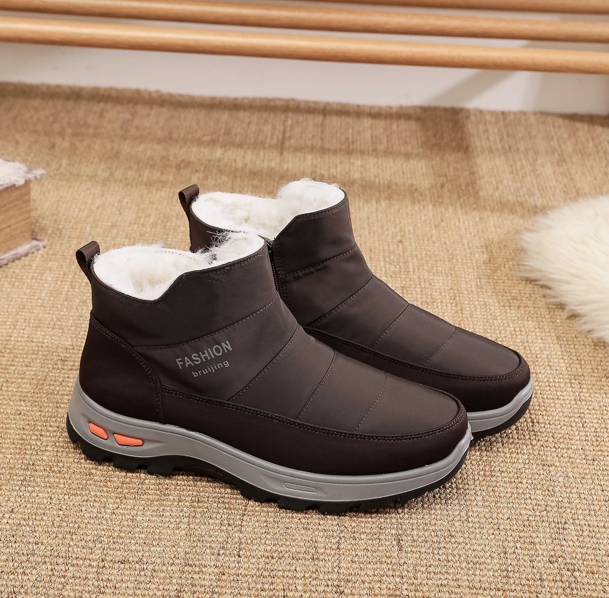 💥Oferta de nuevo producto💥👟Zapatos de invierno para hombre hechos de puro algodón más terciopelo y pelo grueso.【39-45】