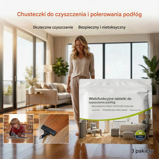 🏠🔥 【3 opakowania za 89 zł 】Te ściereczki do mycia podłóg nie tylko czyszczą, ale także nabłyszczają.