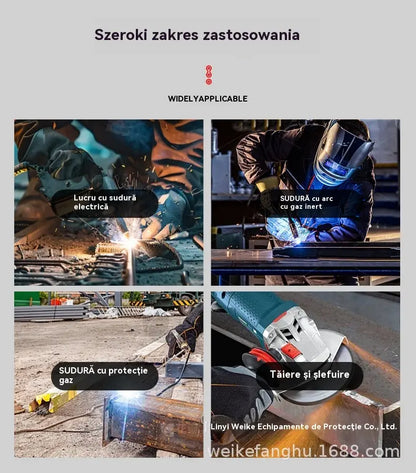 🔥⚡Automatycznie przyciemniany hełm spawalniczy zapewniający bezpieczeństwo oczu