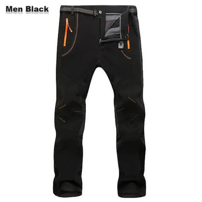 🔥Super popust, ne propustite🔥【S-5XL】 Muške mekane hlače Vodootporne, prozračne, debele tople vunene hlače za planinarenje za sportove na otvorenom.Otporno na vjetar i vodu, toplo i udobno