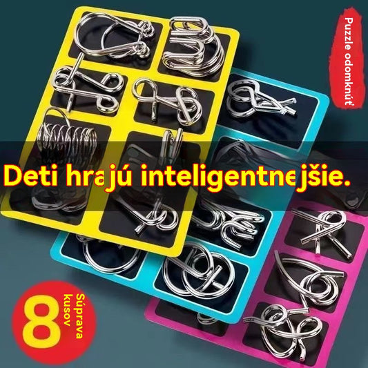 👦 💡【Vremenski ograničena ponuda】🎁Dječje edukativne igračke, kopča za inteligenciju.Vježba moždane sposobnosti i logičko razmišljanje, a i super je zabavno!
