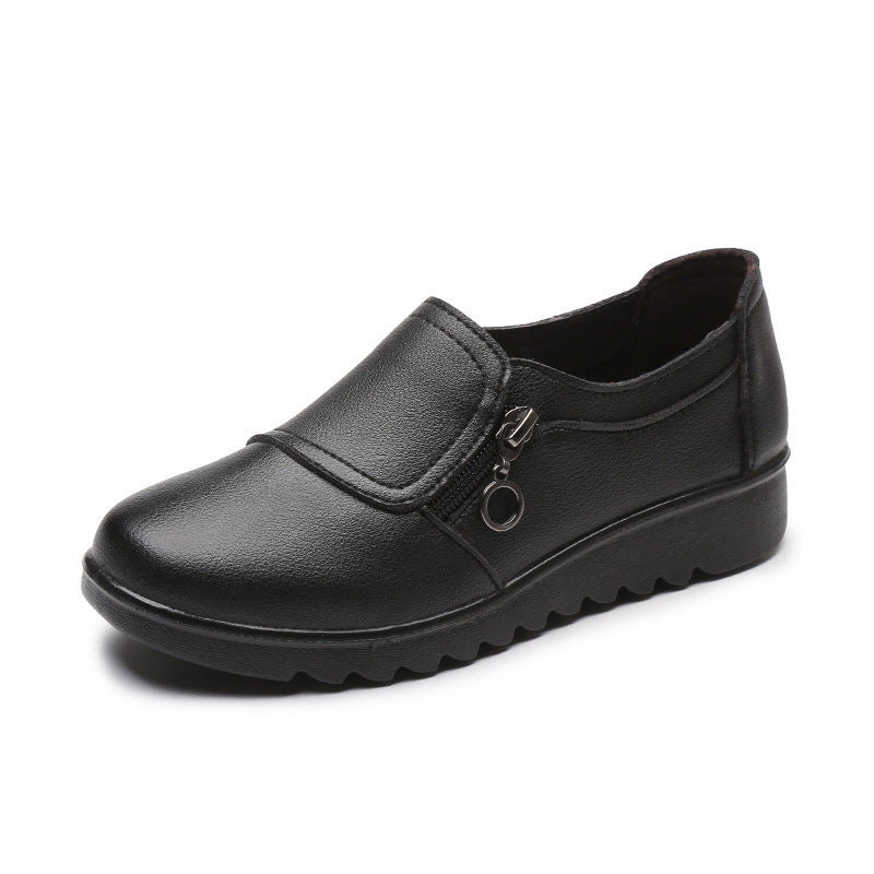 🔥【35-41】Удобни обувки от телешка кожа, мека подметка, неплъзгаща се, устойчива на износване за дълго време, гарантирано качество