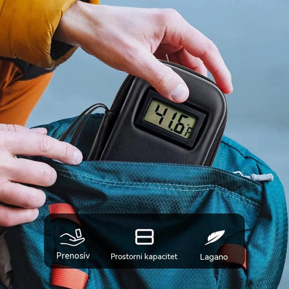 Putni hladnjak za inzulin s prikazom temperature