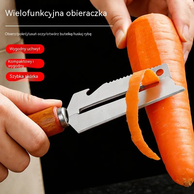 💥Kup 2, a 2 dostaniesz gratis💥🔪Wielofunkcyjna obieraczka ze stali nierdzewnej🧅