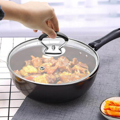 🥗Kupite dva, dobijte dva gratis🥩Univerzalni silikonski poklopac za lonac sa zamjenskom ručkom protiv opeklina💖protiv opeklina, otporan na visoke temperature