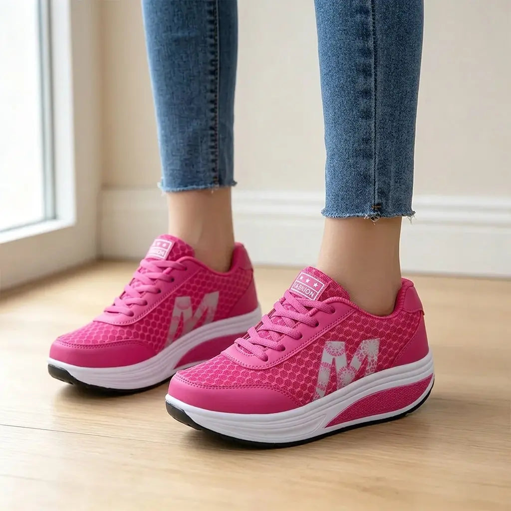 👟 Chodź z lekkością i maksymalnym komfortem! Damskie, ortopedyczne buty sportowe z wysoką podeszwą (oddychający materiał siateczkowy/zmniejsza zmęczenie/rozmiary 35-43)! ✨