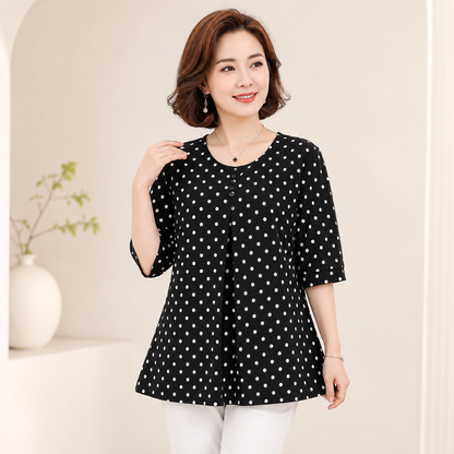 ✨【-50% ZNIŻKI】【L-5XL】💞Nowa jesienna koszula 2026 w grochy