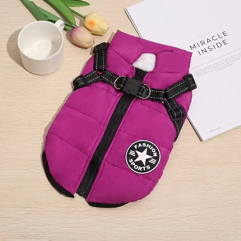 🐕‍🦺【50% popusta】Debelo skijaško odijelo za kućne ljubimce u jesen i zimu, vodootporni i topli pamučni prsluk za mačke i pse