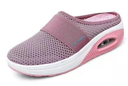 🎀【35-43】Zapatos con colchón de aire de malla hueca europeos y americanos nuevos de verano 2025, transpirables y cómodos