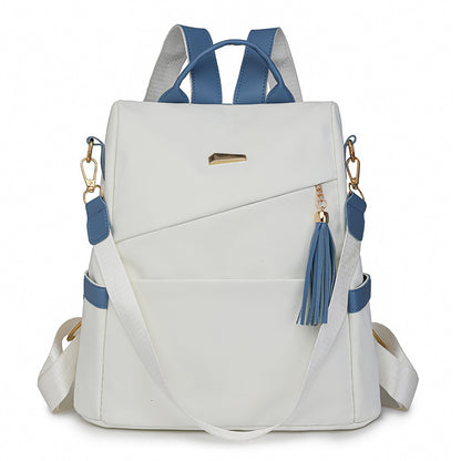 💓50% de descuento por tiempo limitado👜La nueva mochila de viaje de piel suave, con diseño moderno y gran capacidad, para dos usos.