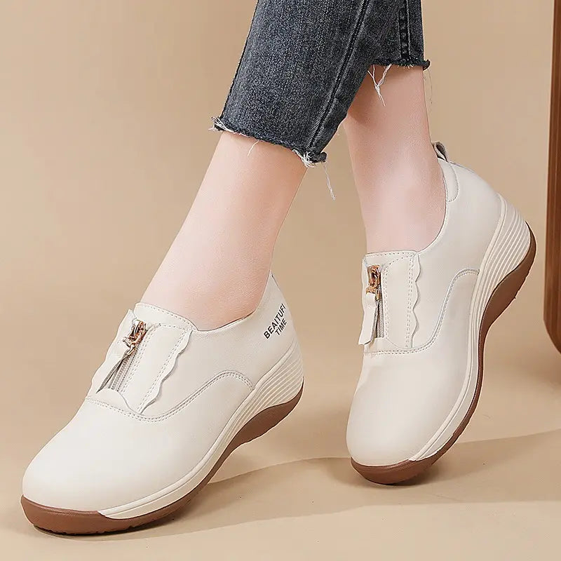 💖👞【Veľkosti 35-40】Dámske ležérne topánky z mäkkej prírodnej teľacej kože