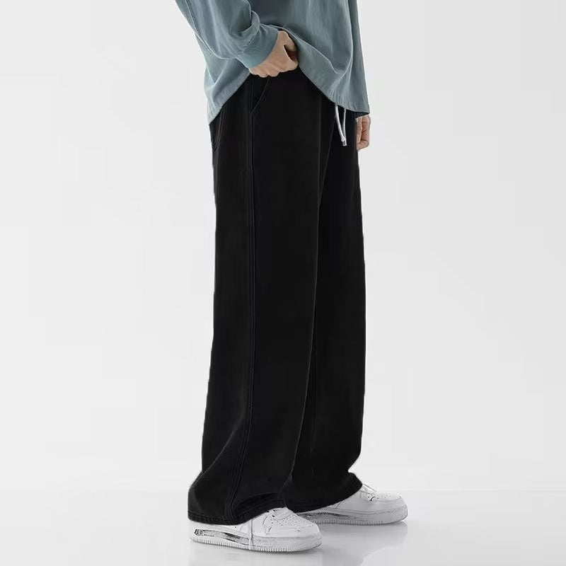 🔥Retro dżinsy męskie: styl casual, prosty, luźny krój, płatność przy odbiorze✨