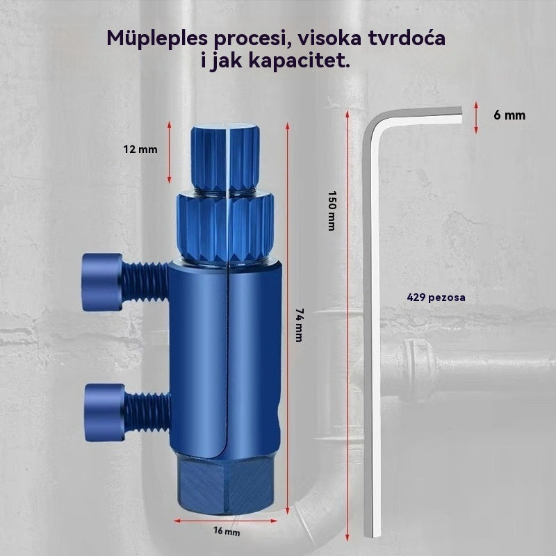 🧰⚒Alat za izvlačenje puknutih navoja za kutne navojne svrdla, univerzalne navojne svrdla