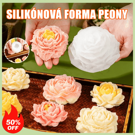 🌸🌸Duże, średnie i małe silikonowe foremki 3D DIY, odpowiednie do tworzenia kwiatów piwonii, zapachowych świec, ozdób z kamieni dyfuzyjnych itp.