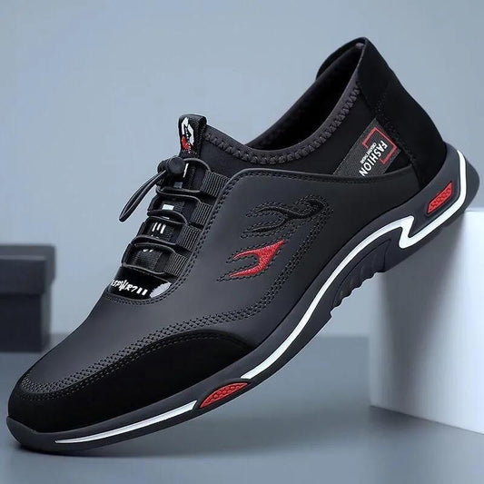 💥 【Gorący styl sprzedaży】💥👞Oddychające skórzane buty biznesowe dla mężczyzn ✅ antyzapachowe ✅ miękka skórzana podeszwa ✅ modne i uniwersalne