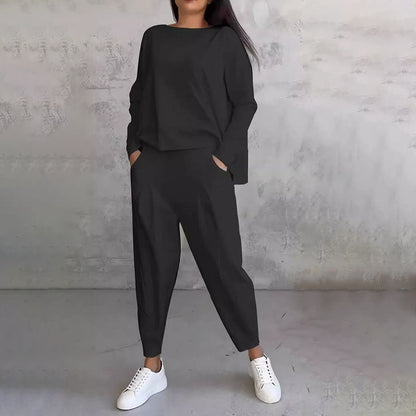 💖🔥Nuevo éxito — 50% de descuento🔥 Conjunto casual de algodón 2025 primavera-otoño, versátil para el trabajo diario