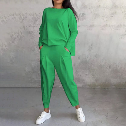 💖🔥Nuevo éxito — 50% de descuento🔥 Conjunto casual de algodón 2025 primavera-otoño, versátil para el trabajo diario