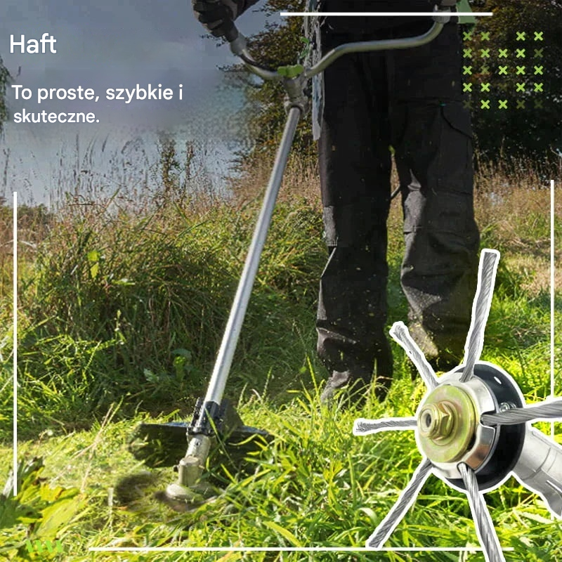 🔥✨【Kup 1, a 2 dostaniesz gratis: 2 sztuki】🔥 Wymienne ostrze do kosiarki/podkaszarki - ostrze ze stali nierdzewnej do podkaszarki 🌿✂️⚙️