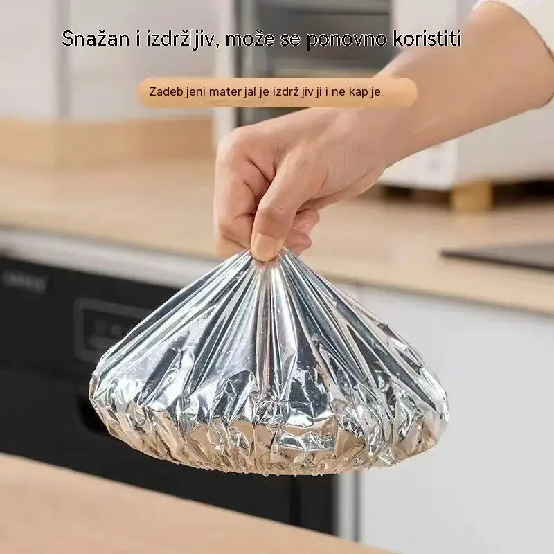 💥【100 komada】🍎🔥 Izolacijski poklopac od aluminijske folije prehrambene kvalitete