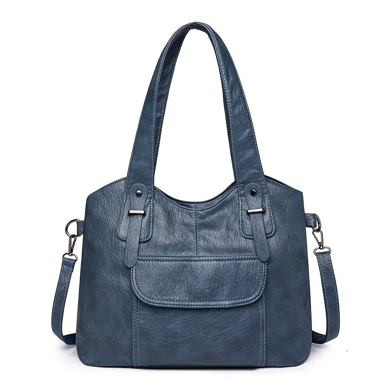 📢【50% отстъпка】👜Нова дамска винтидж чанта през рамо от естествена кожа