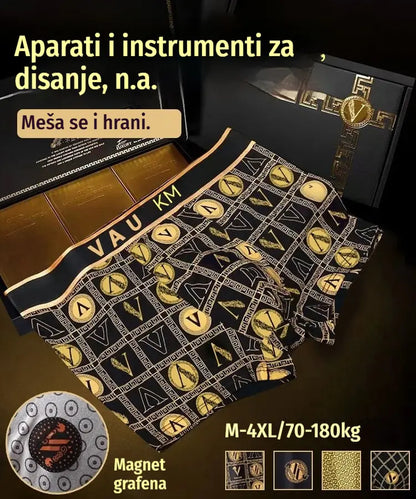 🔥Kupite 2, dobijte 2 gratis🔥 Luksuzne magnetske muške bokserice (model 2026)