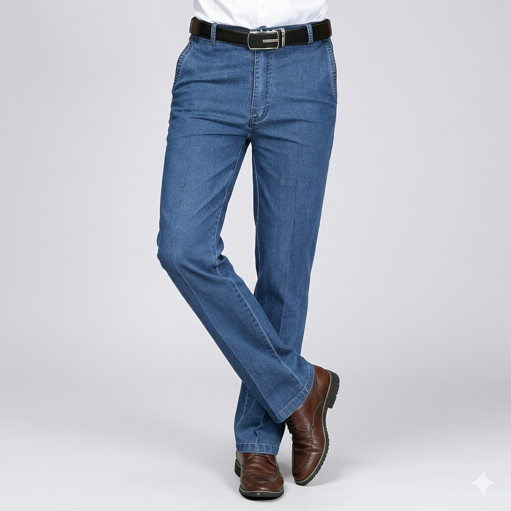 👖【50% ZNIŻKI】👖 2026 Nowe męskie jeansy z wysokim stanem w dużych rozmiarach