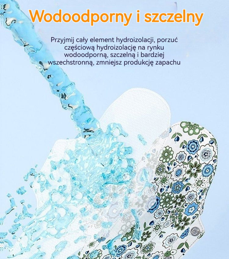 【🔥5 sztuk – 50% zniżki, oferta limitowana】 Wielorazowe wkładki higieniczne do bielizny z bawełny grafenowej – antybakteryjne i zmywalne