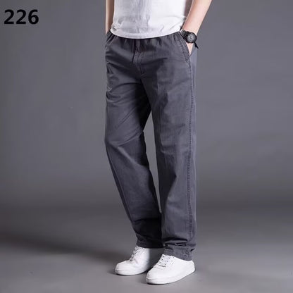 😎👖【Отстъпка за ограничено време🔥】【M-6XL】Мъжки ежедневни карго панталони с големи размери - свободни и удобни