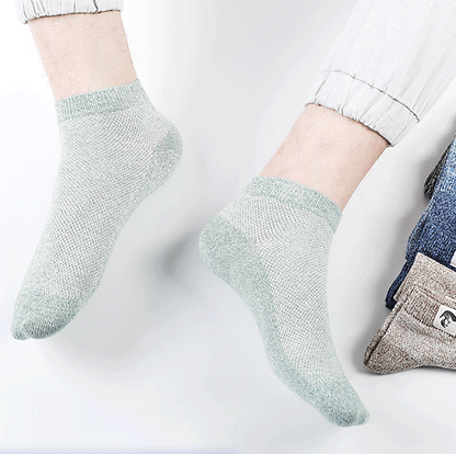 🧦 Купете 5 чифта, вземете 5 чифта безплатно⚡🧦2026 Нови мъжки дишащи антибактериални и дезодориращи чорапи 【10 чифта】